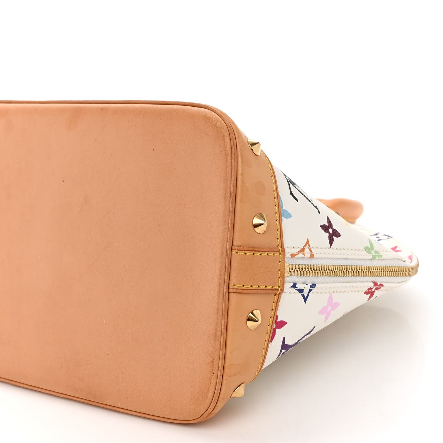Louis Vuitton Monogram Multicolor Alma White 9 of 17