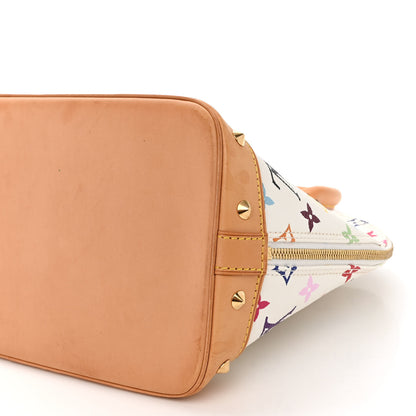 Louis Vuitton Monogram Multicolor Alma White 9 of 17