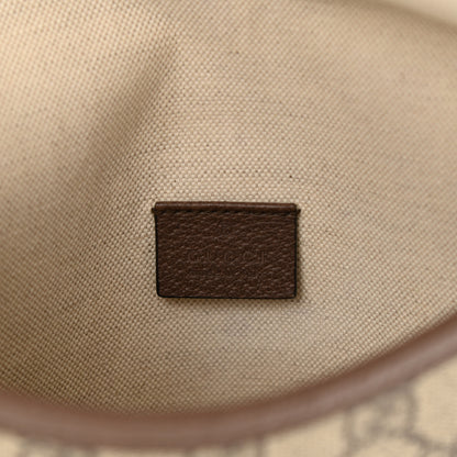 Gucci GG Supreme Monogram Web Medium Neo Vintage Flap Messenger Bag Beige New Acero 6 of 11
