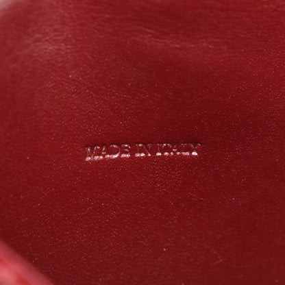 Burberry Patent Calfskin Quilted Mini Crossbody Bag Dark Red 5 of 15