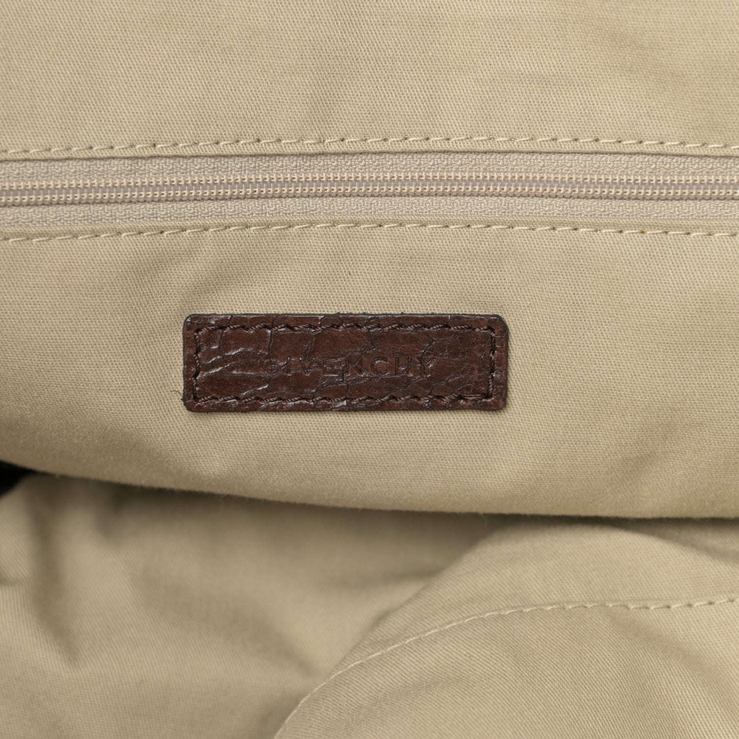 Givenchy Crackled Calfskin Medium Nightingale Brown 6 of 13