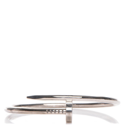 Cartier 18K White Gold Juste Un Clou Bracelet 16 1 of 7