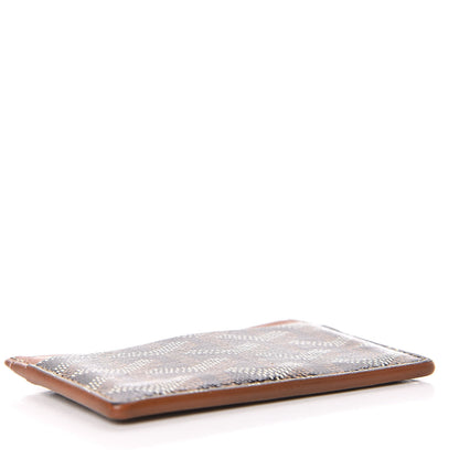Goyard Goyardine Saint Sulpice Card Holder Black Gold 4 of 15