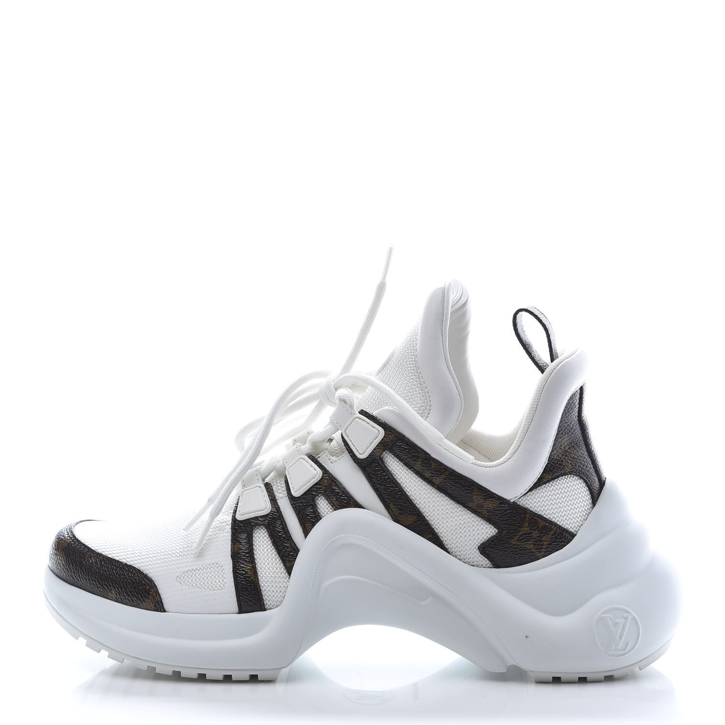 Patent Monogram LV Archlight Sneakers 39 White
