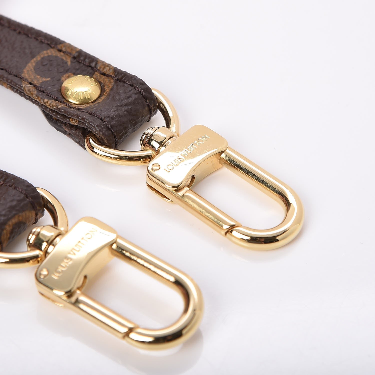 Louis Vuitton Monogram 16mm Adjustable Shoulder Strap 3 of 4