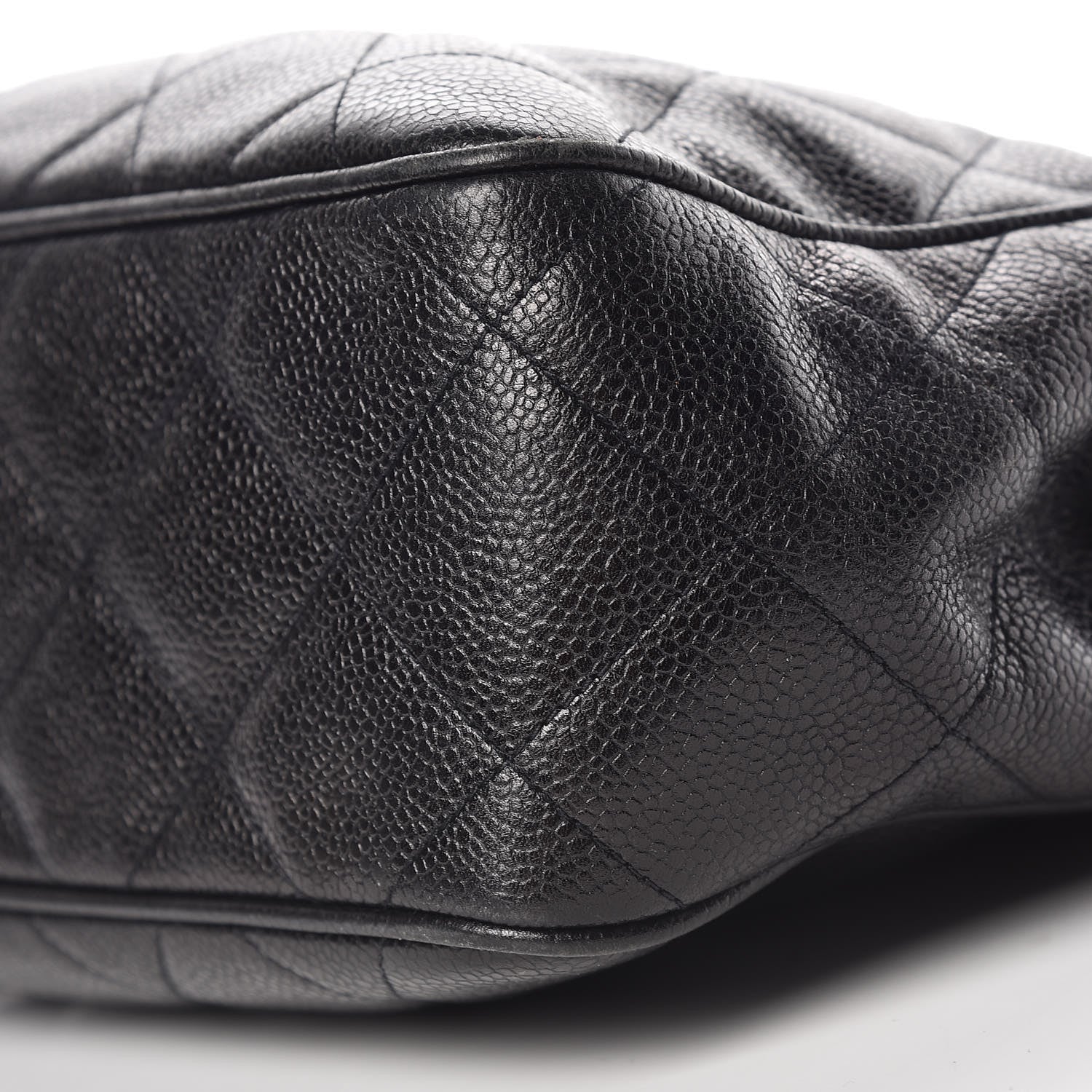 Chanel Caviar Quilted Shoulder Bag Black 12 of 13