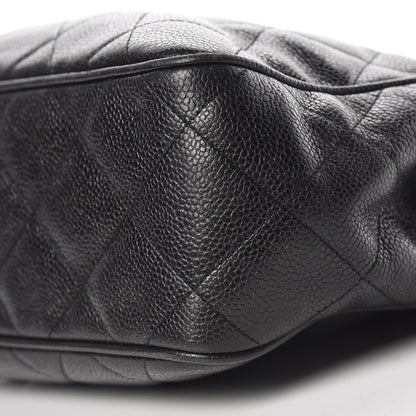Chanel Caviar Quilted Shoulder Bag Black 12 of 13