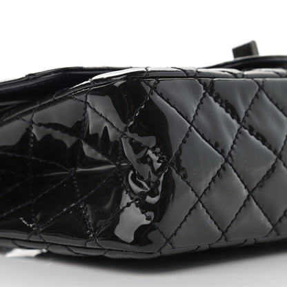 Chanel Patent Calfskin Quilted 2.55 Reissue 225 Flap So Black 9 of 13