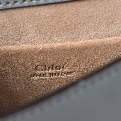 Chloe Calfskin Suede Small Nile Bracelet Bag Cloudy Blue 6 of 10