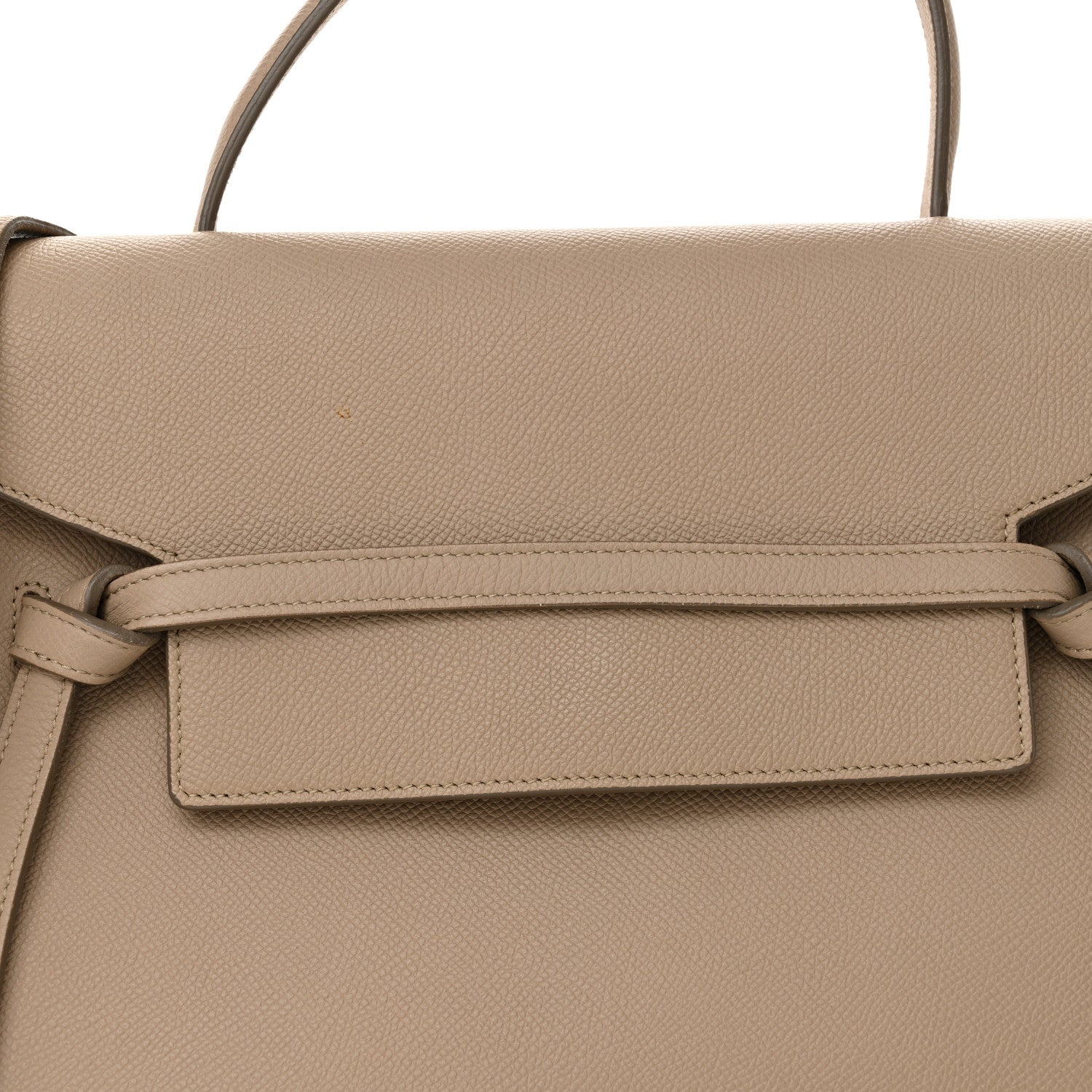 Celine Grained Calfskin Mini Belt Bag Light Taupe 7 of 16