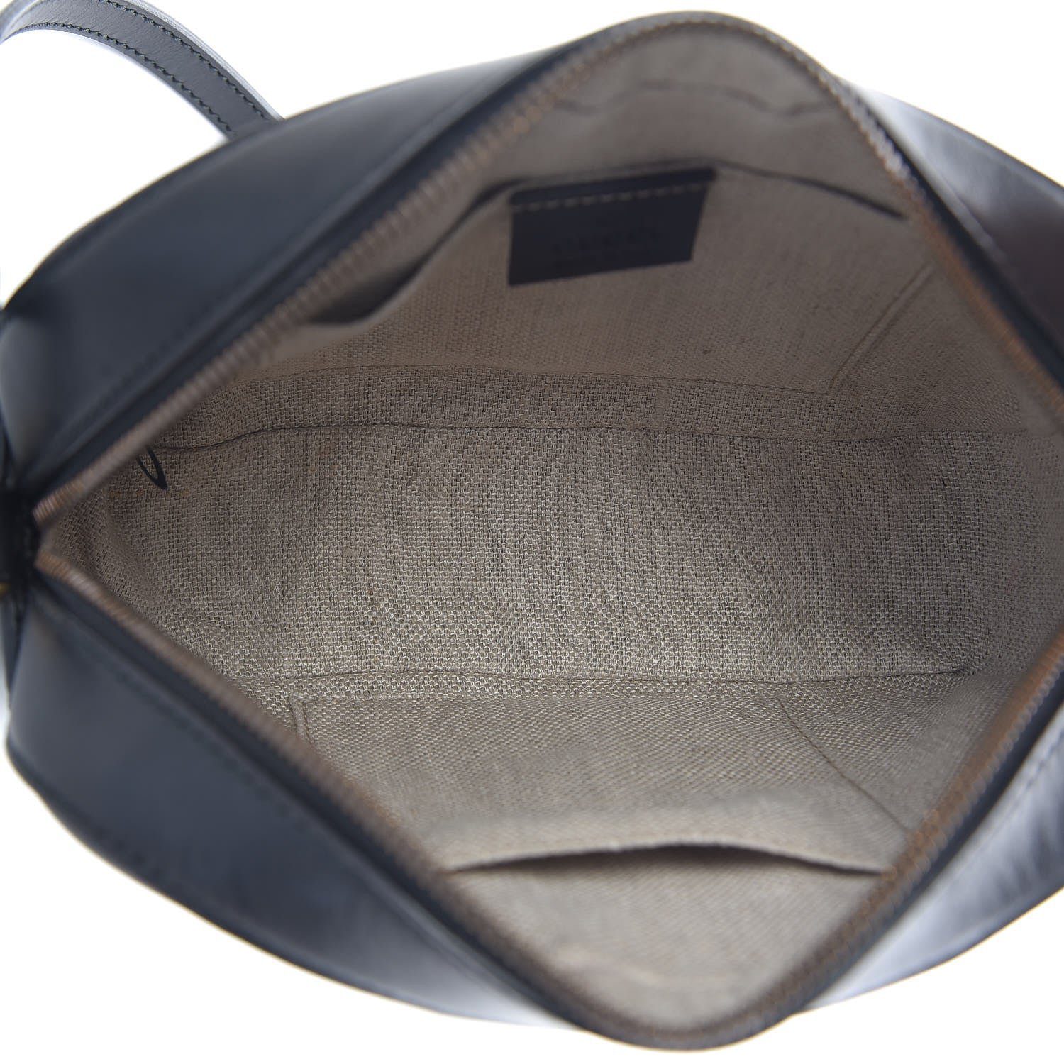 Gucci Calfskin Web Small Webby Bee Shoulder Bag Black 5 of 10