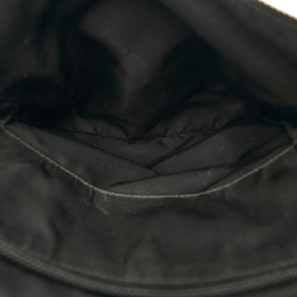 Prada Re-Nylon Vela Saffiano Pocket Single Buckle Messenger Shoulder Bag Black 5 of 13