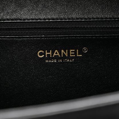 Chanel Caviar Quilted Large CC Filigree Vanity Case Black 7 of 12