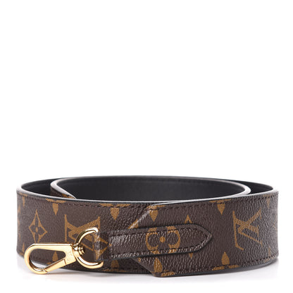 Louis Vuitton Monogram Bandouliere Shoulder Strap Black 1 of 6