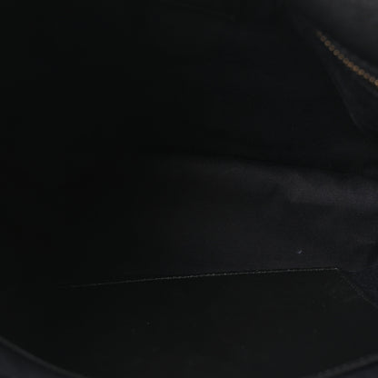 Saint Laurent Lambskin Matelasse Monogram Medium Niki Chain Satchel Black 4 of 9