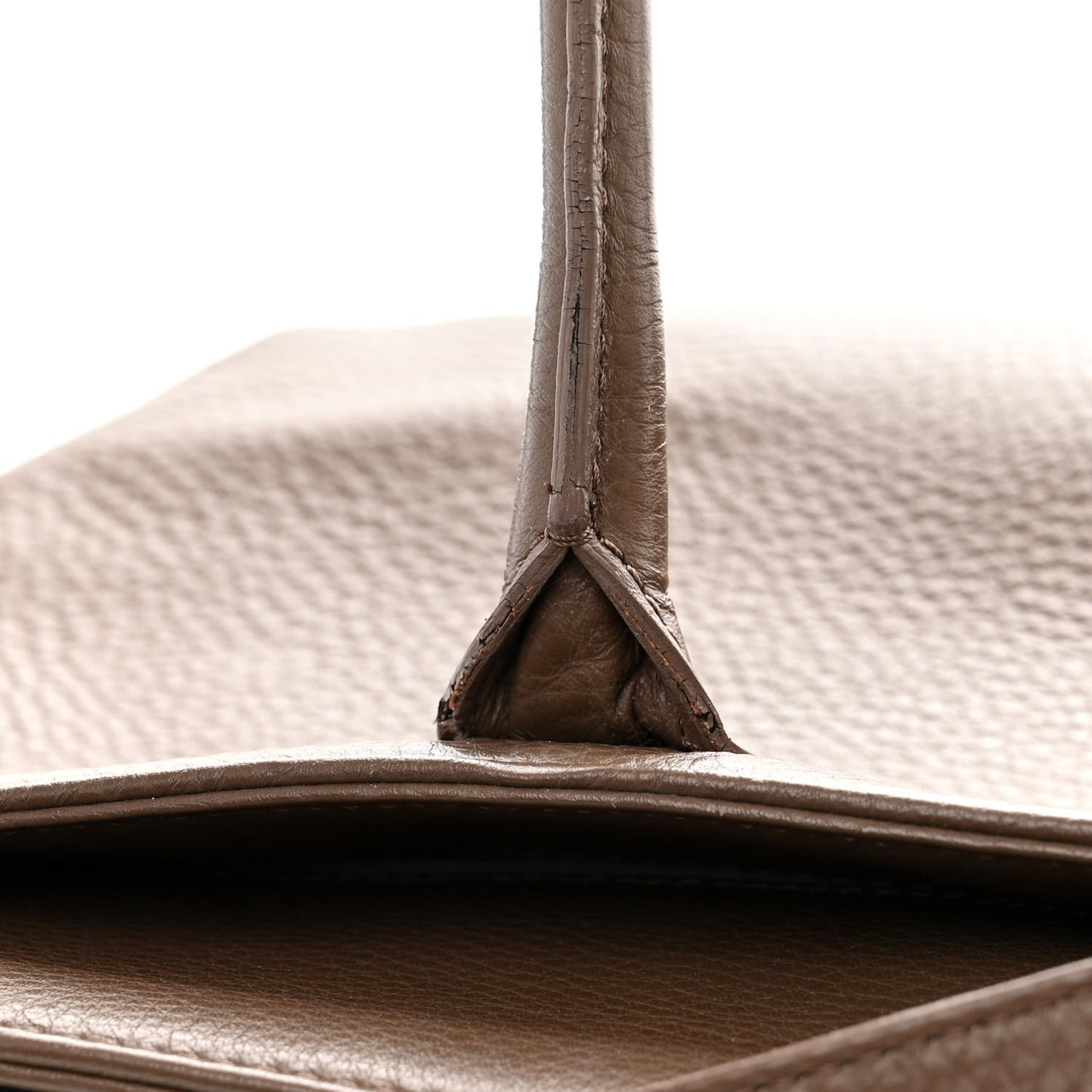 Deerskin Cerf Executive Shopper Tote Brown