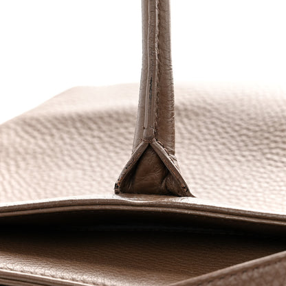 Chanel Deerskin Cerf Executive Shopper Tote Brown 17 of 22