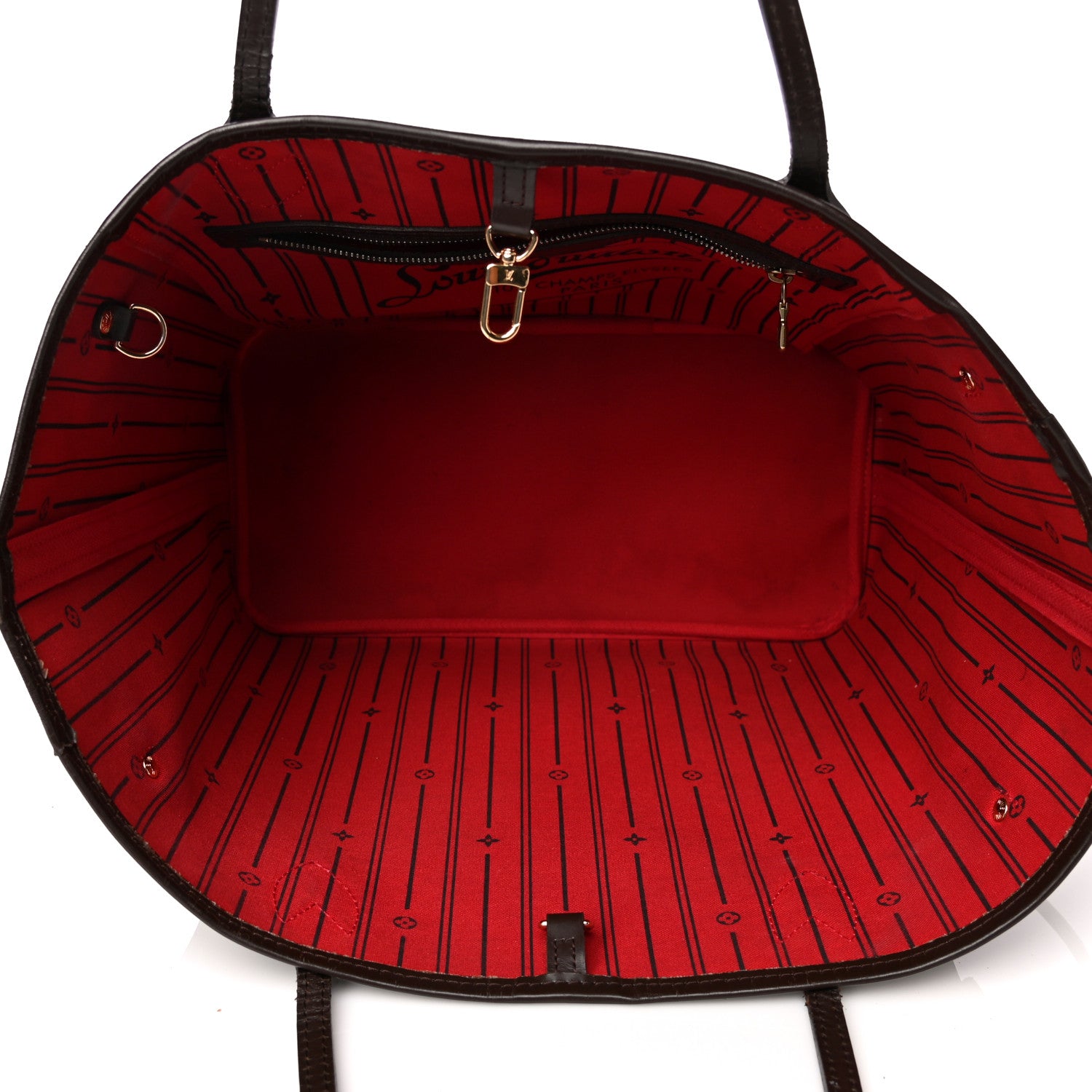 Louis Vuitton Damier Ebene Neverfull MM 7 of 13