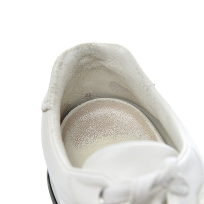 Hermes Calfskin Womens Trail Sneakers 39.5 White 26 of 27