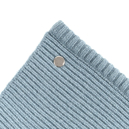 Hermes Cashmere Juliana Slalom Hooded Muffler M Grey 2 of 3