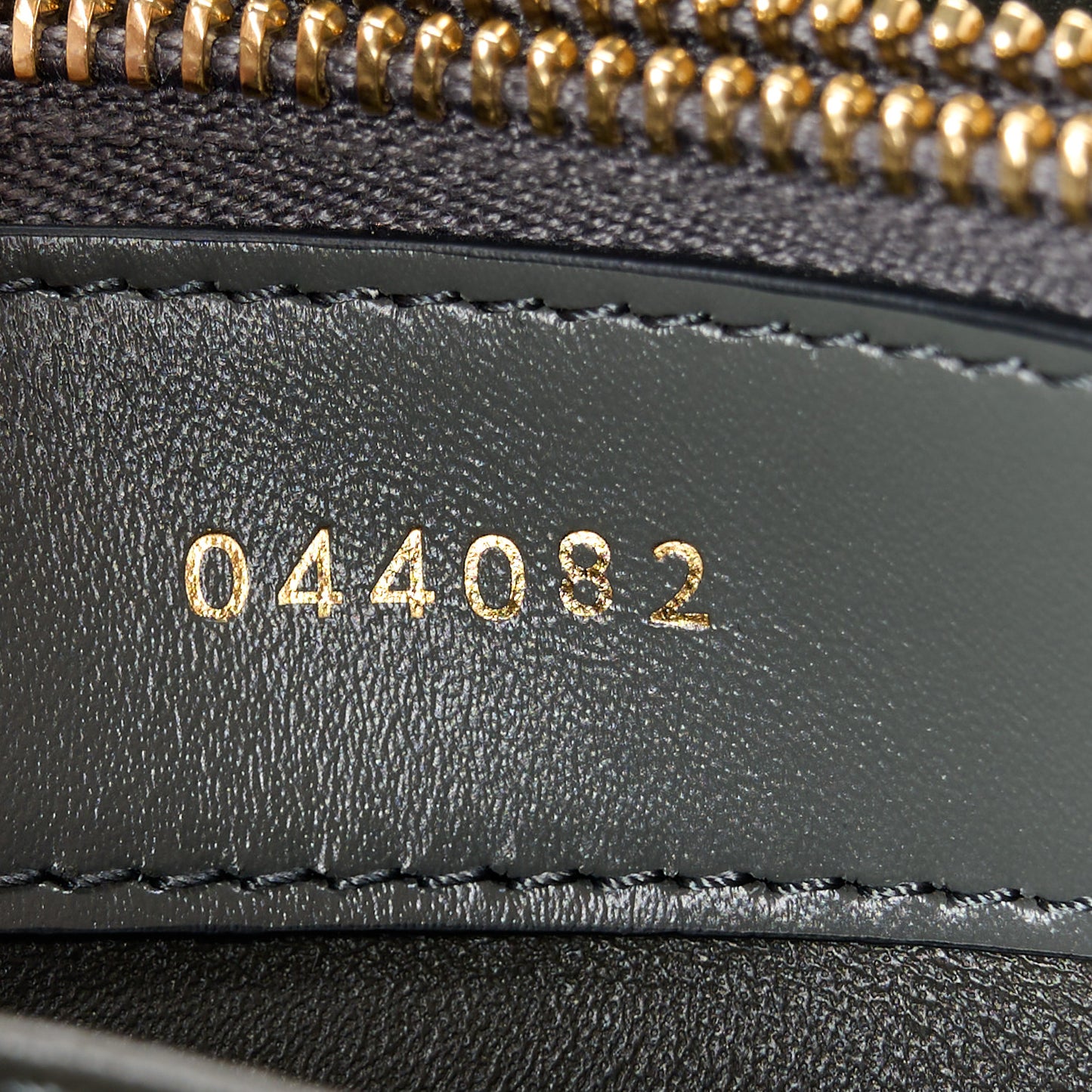 Satinated Calfskin Mini 16 Top Handle Bag Grey