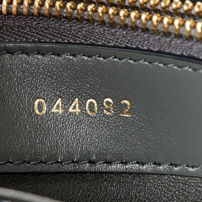 Celine Satinated Calfskin Mini 16 Top Handle Bag Grey 7 of 13