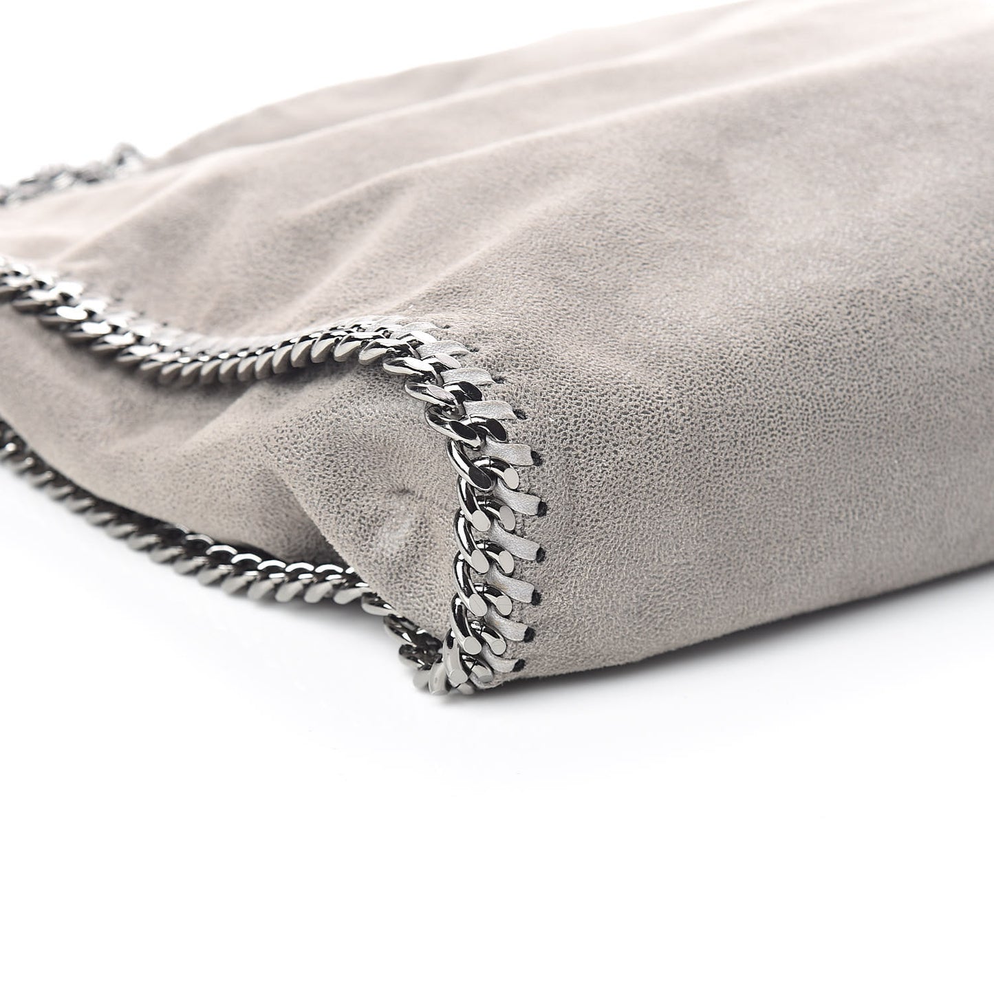 Shaggy Deer Small Falabella Tote Grey