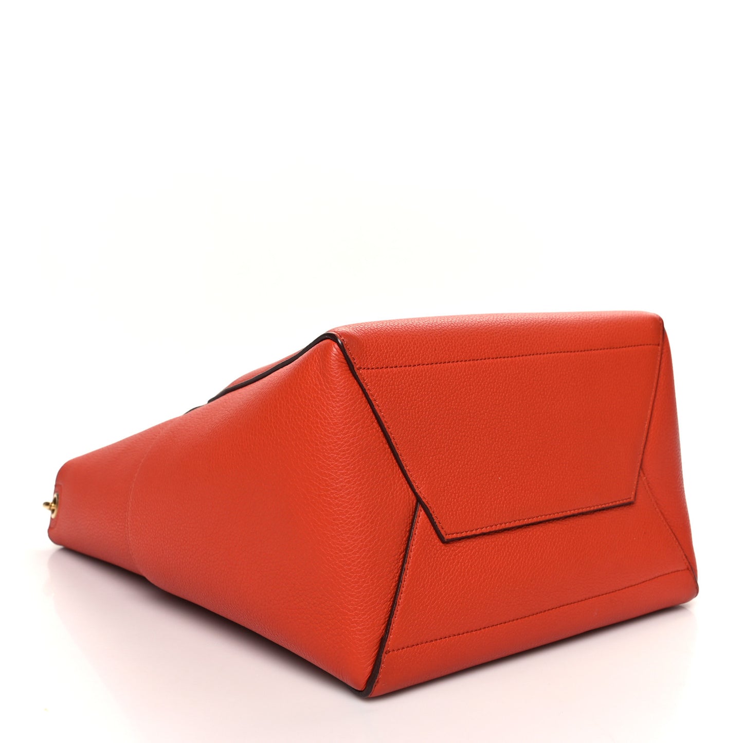 Soft Grained Calfskin Sangle Bucket Bag Cinnamon