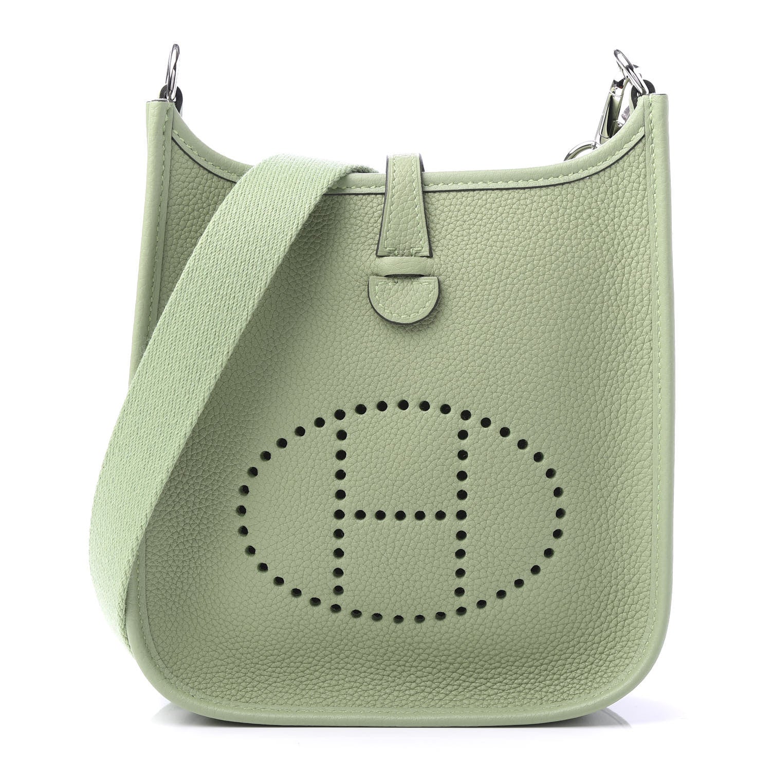 Hermes Taurillon Maurice Evelyne TPM Vert Criquet 1 of 10