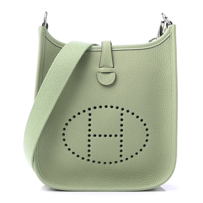 Hermes Taurillon Maurice Evelyne TPM Vert Criquet 1 of 10