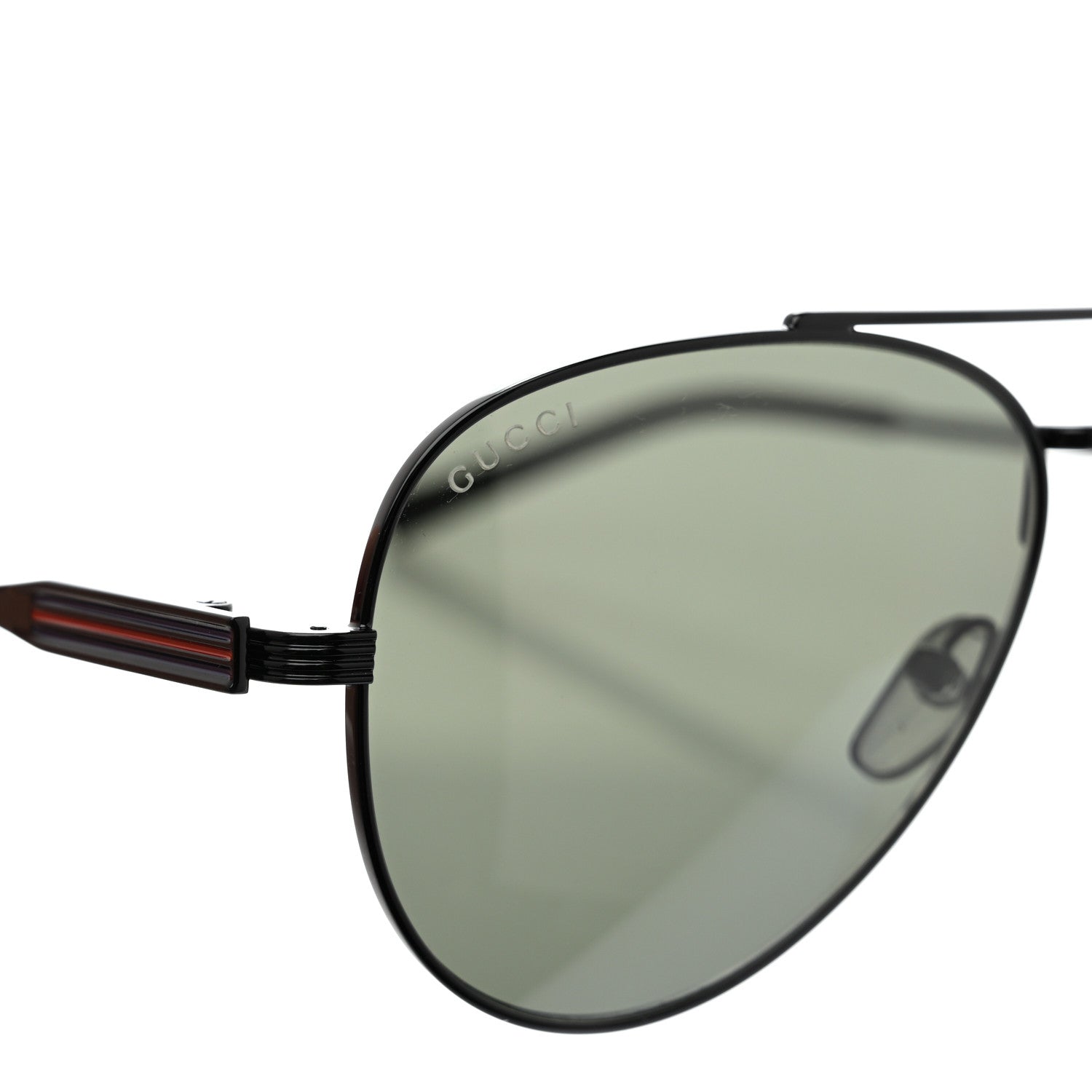 Gucci Metal Aviator Sunglasses GG1874S Black 7 of 8