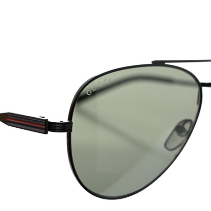 Gucci Metal Aviator Sunglasses GG1874S Black 7 of 8
