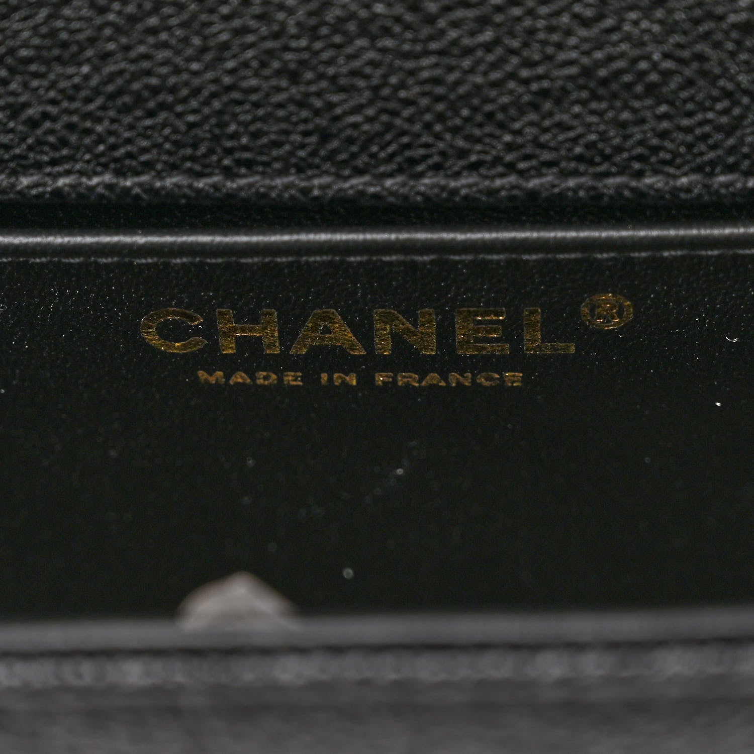 Chanel Caviar Chevron Quilted Small Boy Flap Black 6 of 11