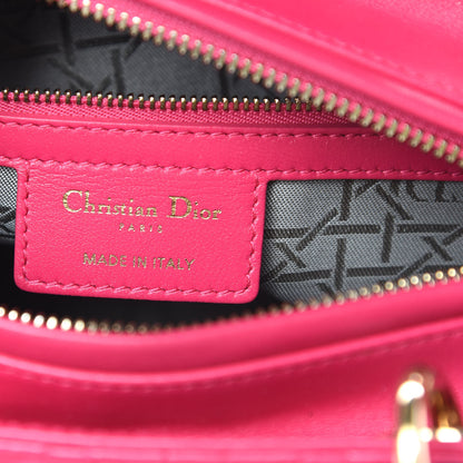 Christian Dior Lambskin Cannage Medium Lady Dior Pink 6 of 12