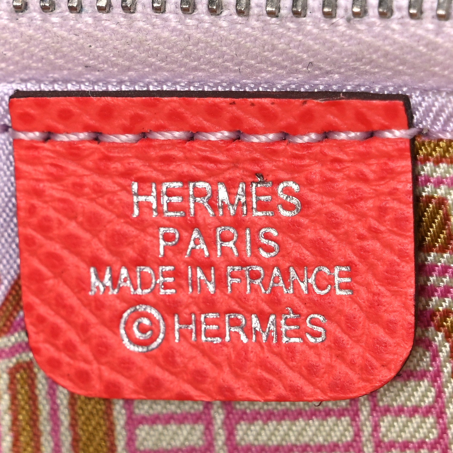 Hermes Epsom Silk'In Wallet Rose Jaipur 6 of 7