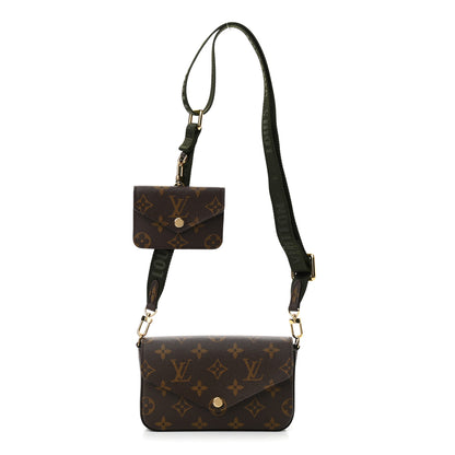 Louis Vuitton Monogram Felicie Strap & Go Kaki 1 of 9