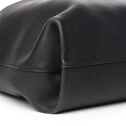 Burberry Calfskin Grommet Hobo Black 16 of 18
