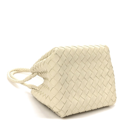 Bottega Veneta Nappa Intrecciato Small Parachute Shoulder Bag Sea Salt 4 of 8