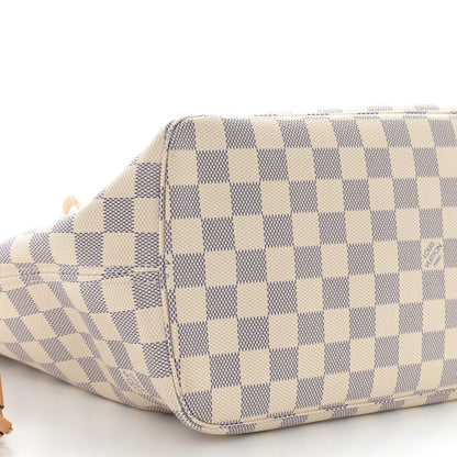 Louis Vuitton Damier Azur Braided Neverfull MM Orange 10 of 13