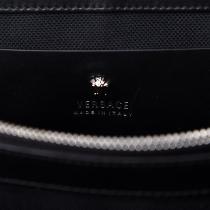 Versace Goatskin Large Stardvst Shoulder Bag White Black 7 of 15