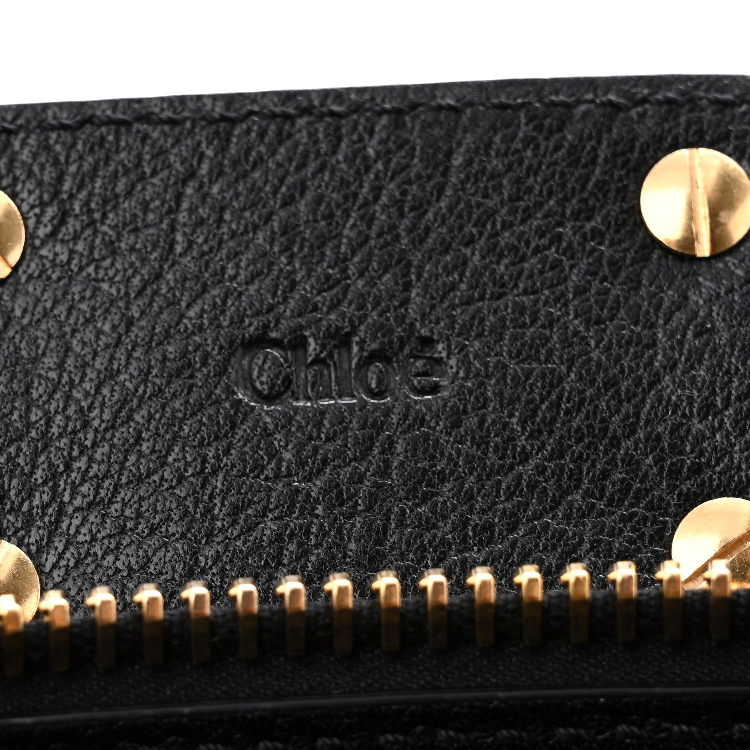 Chloe Grained Buffalo Small Paddington Black 5 of 11