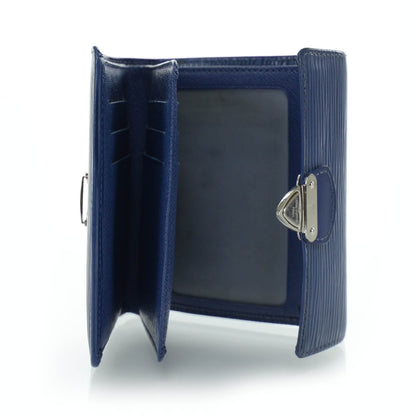 Louis Vuitton Epi Koala Wallet Blue 4 of 6