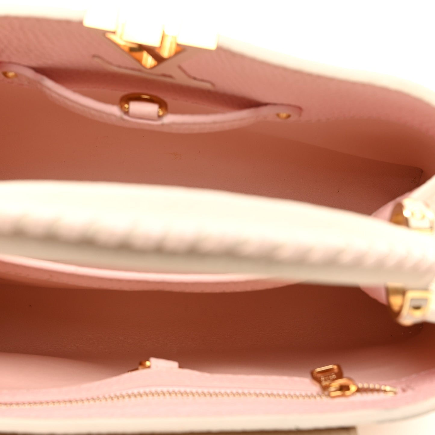 Taurillon Capucines BB Cream Beige Pearly Pink