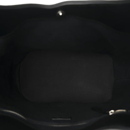 Balenciaga Calfskin Quilted Paris Shopper Tote Black 5 of 12