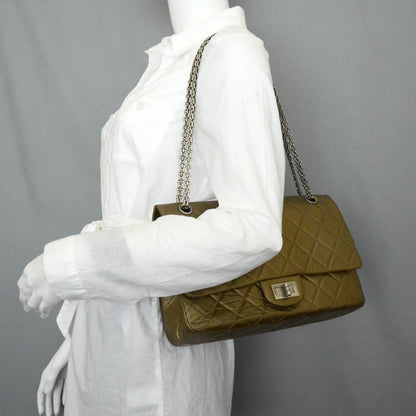 Chanel Leather 2.55 Reissue 227 Flap Bronze 2 of 11
