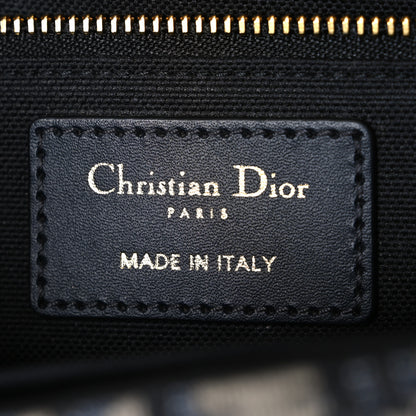 Christian Dior Oblique 30 Montaigne Flap Bag Blue 6 of 11