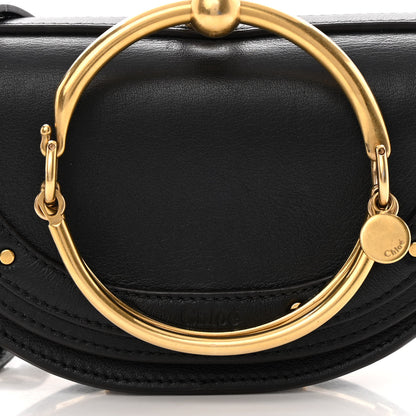 Chloe Calfskin Small Nile Bracelet Minaudiere Bag Black 7 of 20