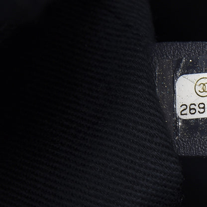 Chanel Denim Medium Deauville Tote Dark Blue 6 of 9