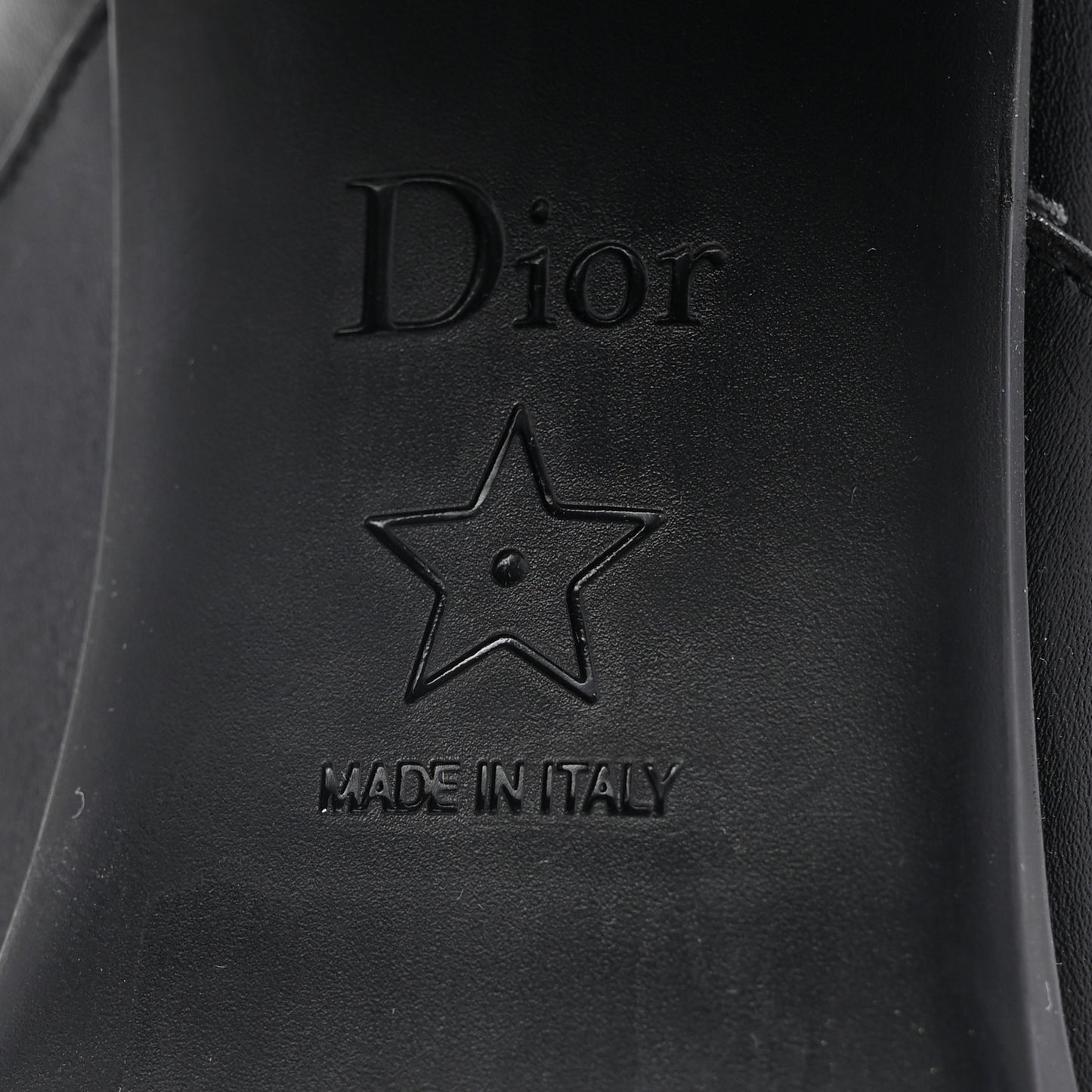 Calfskin D-Town Ankle Boots 38 Black