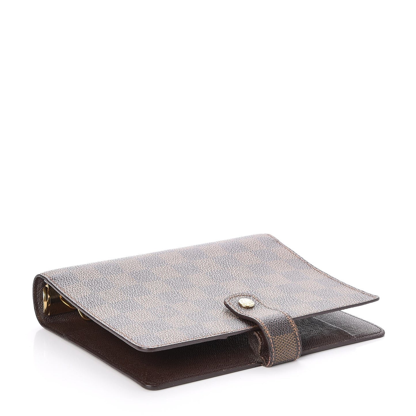 Damier Ebene Medium Ring Agenda Cover